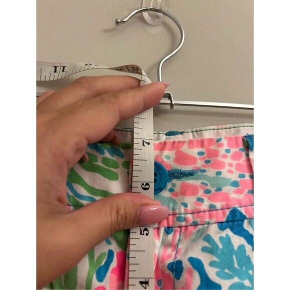 Lilly Pulitzer Callahan Shorts Let's Cha Cha size 00 - Picture 6 of 7